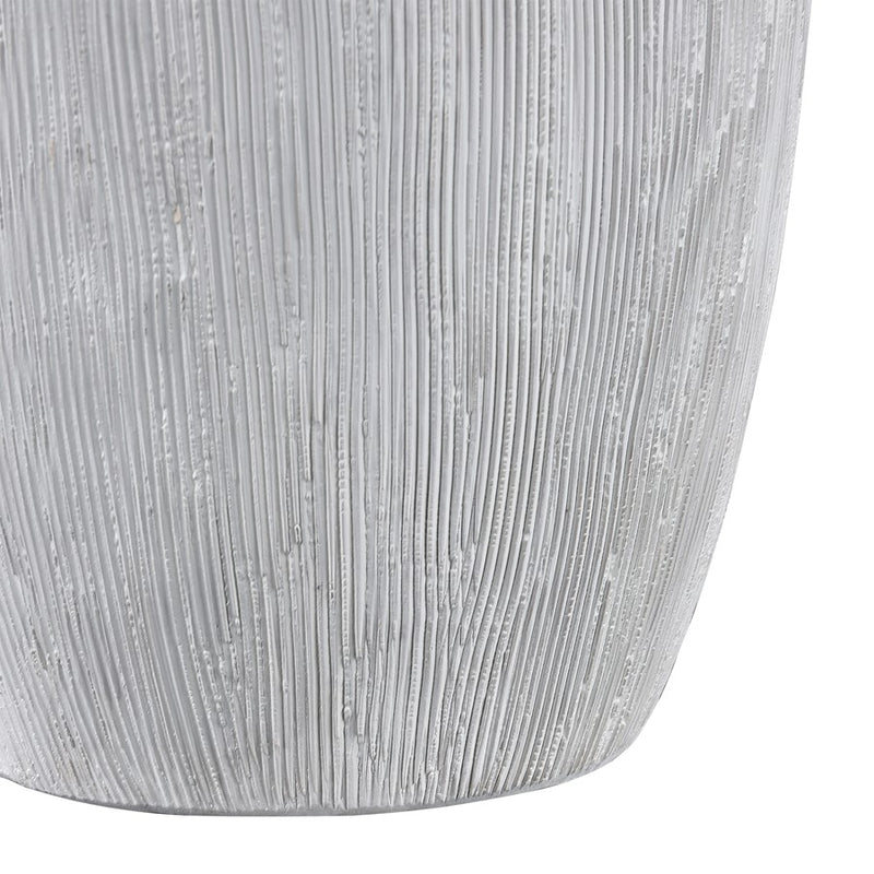 Atlas Lighting Scribing Vase, White