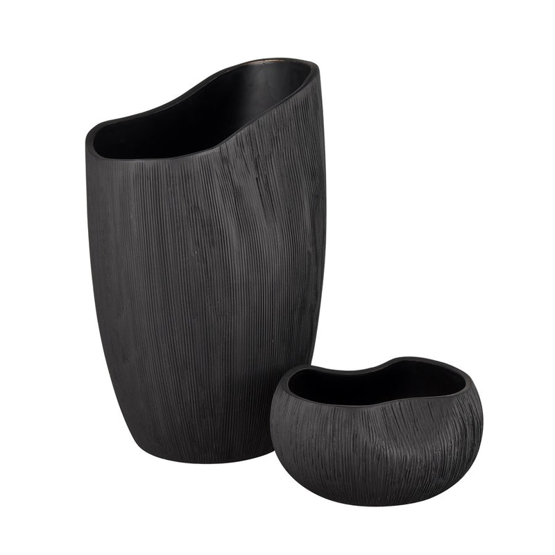 Atlas Lighting Scribing Votive, Black