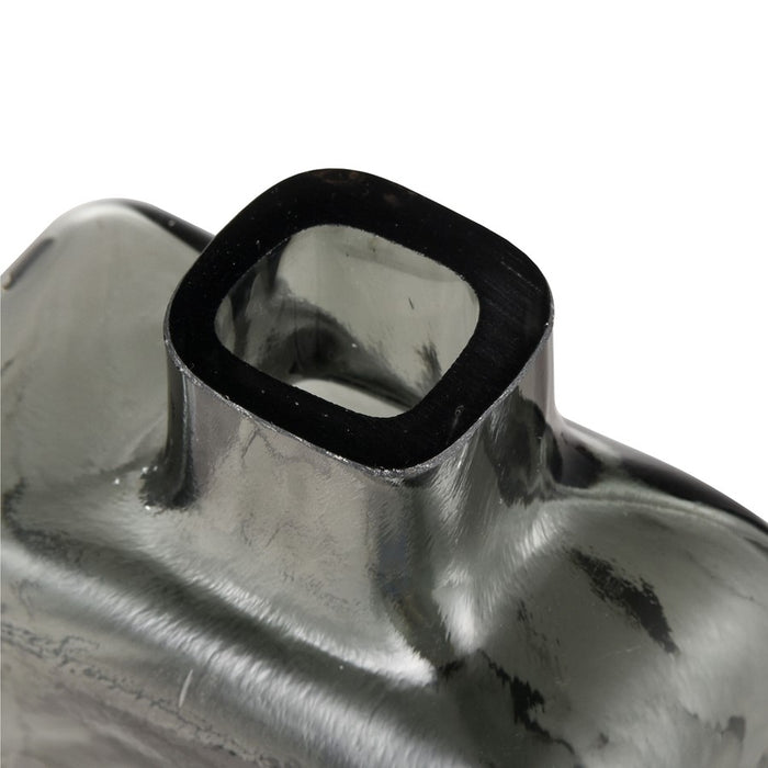 Atlas Lighting Sellen Medium Vase, Smoke