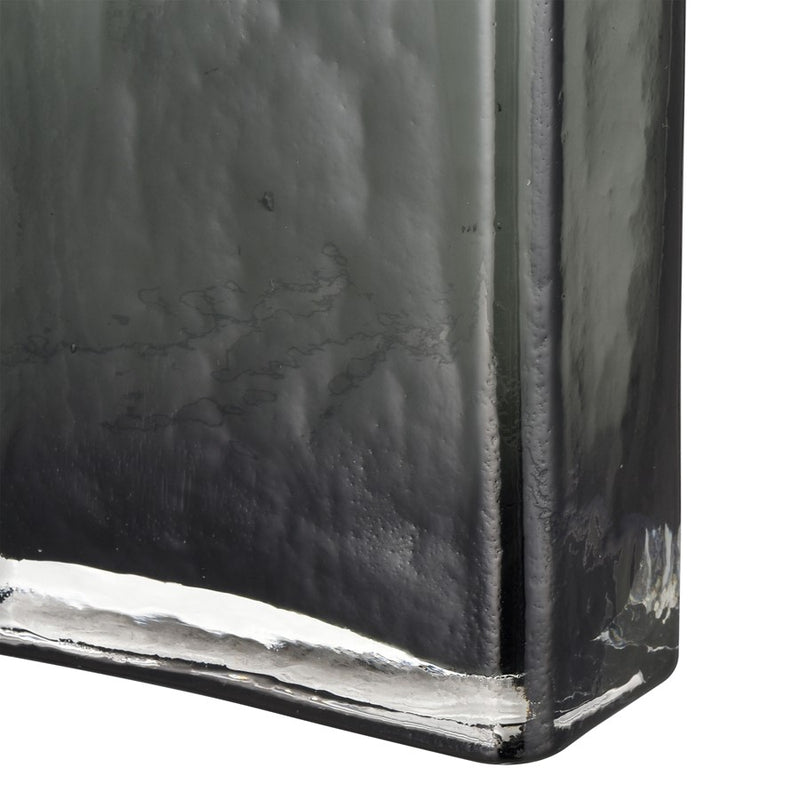 Atlas Lighting Sellen Medium Vase, Smoke
