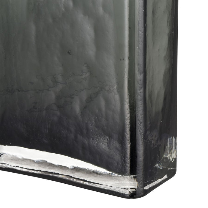 Atlas Lighting Sellen Medium Vase, Smoke