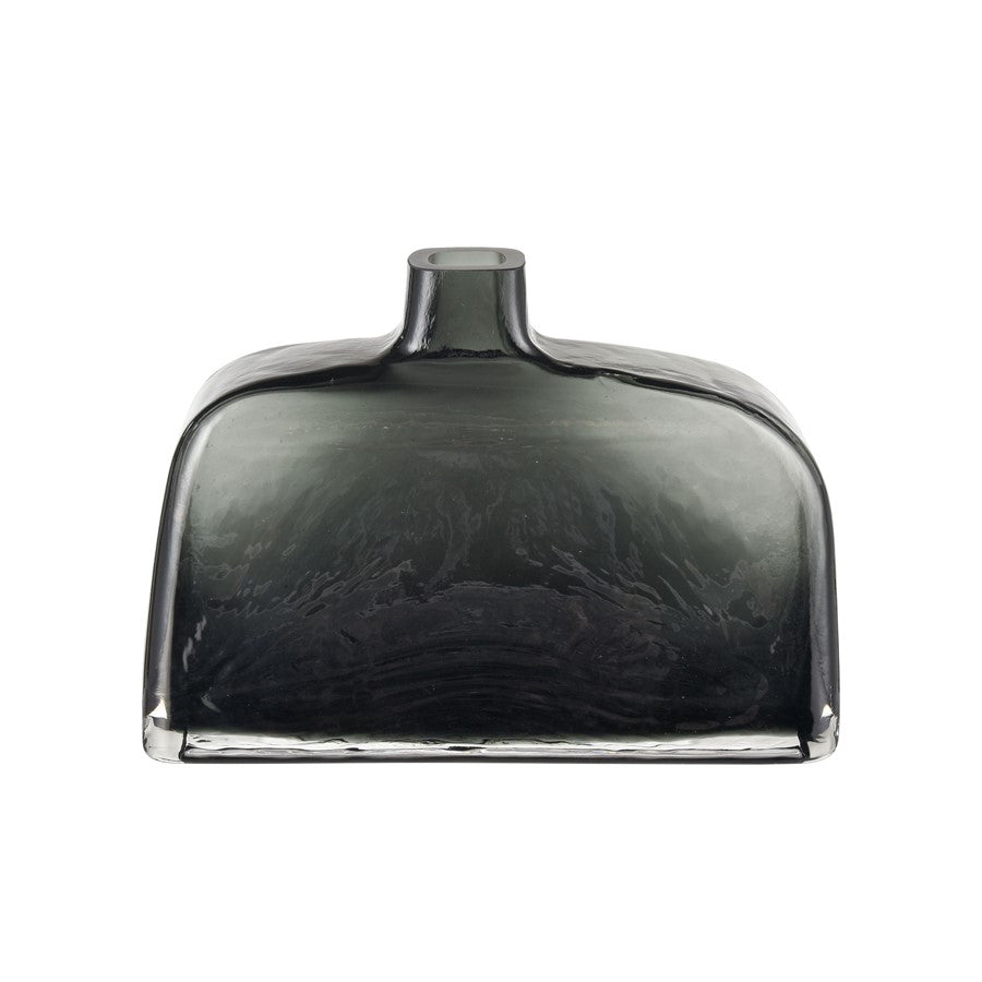 Atlas Lighting Sellen Short Vase, Smoke