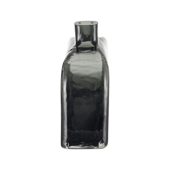Atlas Lighting Sellen Short Vase, Smoke