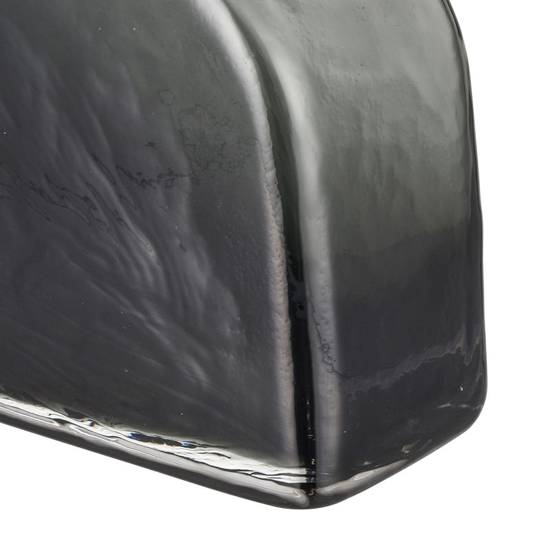 Atlas Lighting Sellen Short Vase, Smoke