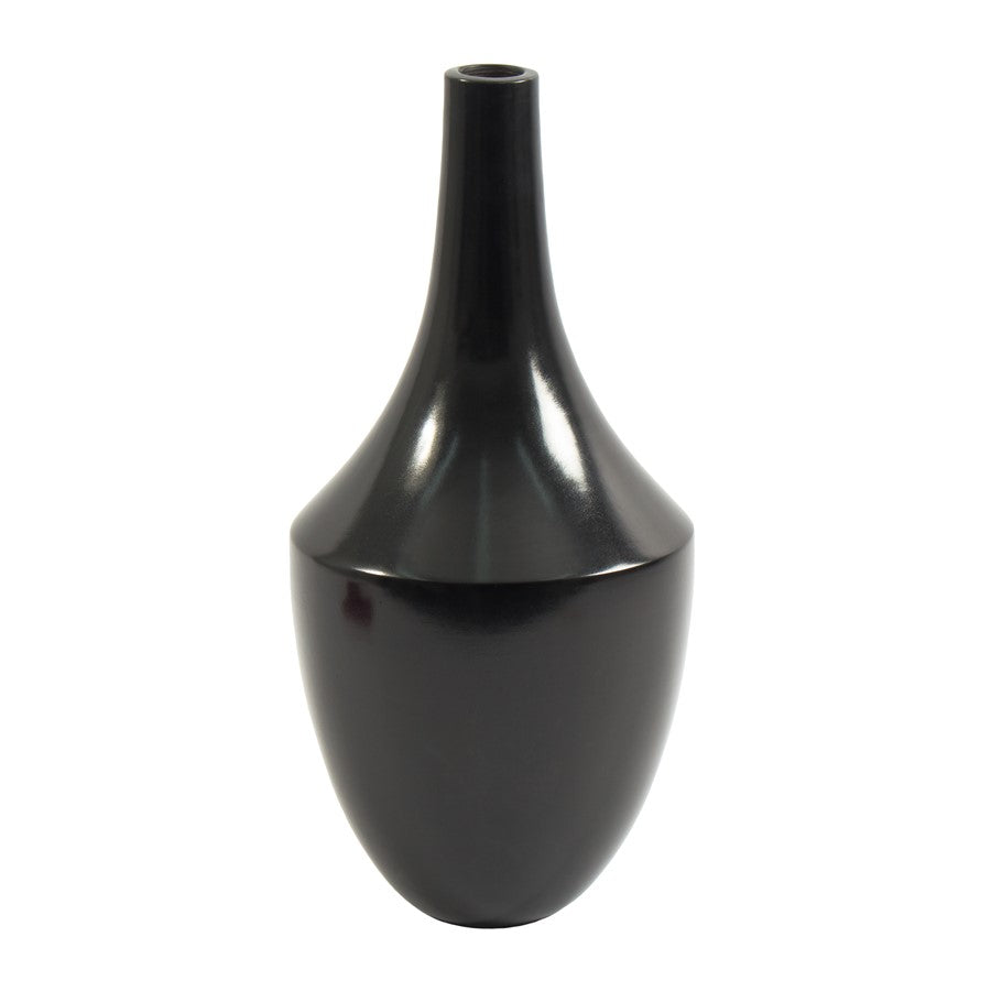 Atlas Lighting Shadow Extra Large Vase, Black