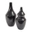 Atlas Lighting Shadow Extra Large Vase, Black
