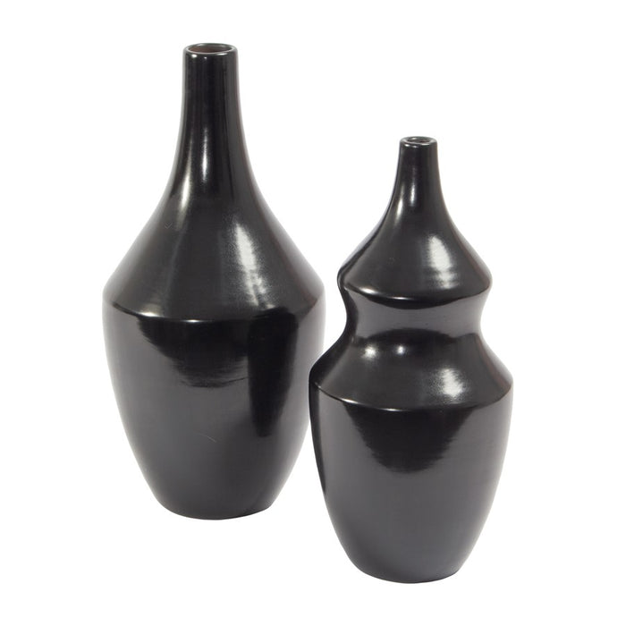Atlas Lighting Shadow Extra Large Vase, Black