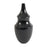Atlas Lighting Shadow Large Vase, Black
