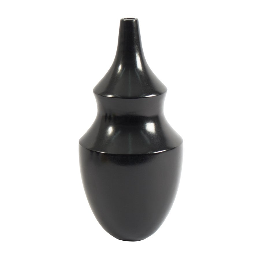 Atlas Lighting Shadow Large Vase, Black