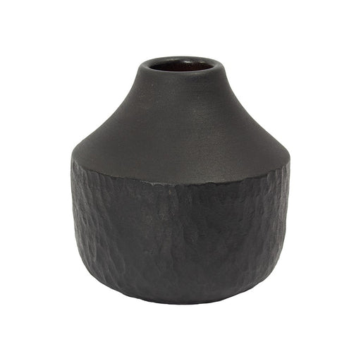 Atlas Lighting Shadow Small Vase, Matte Black