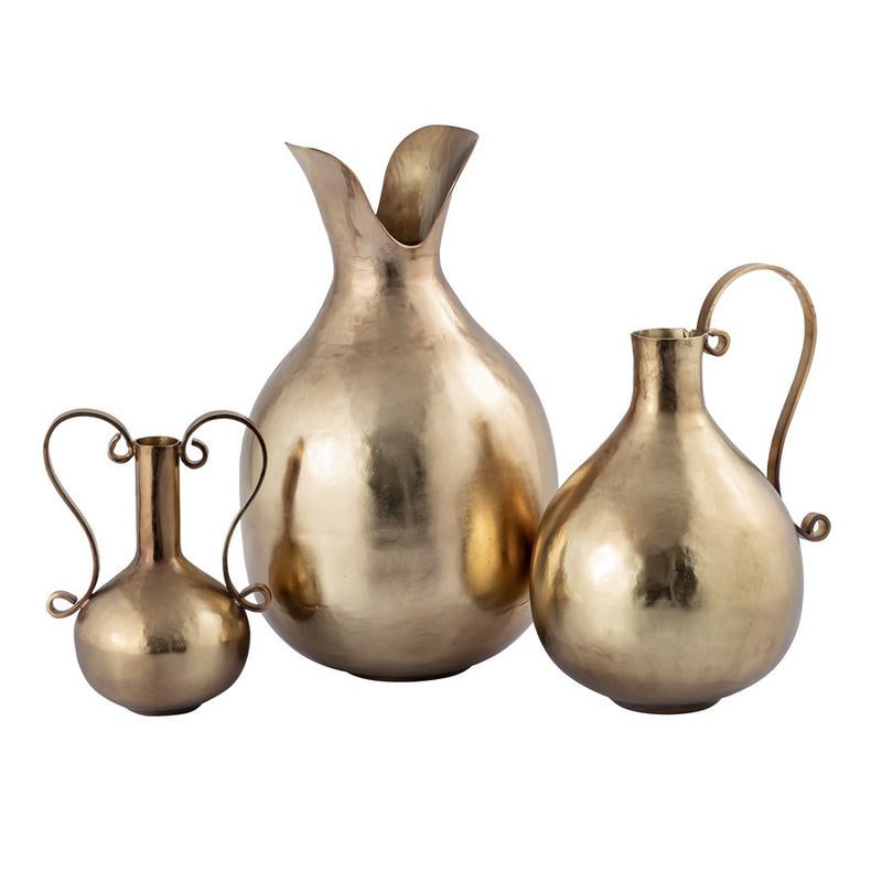Atlas Lighting Shaffer Large Vase, Brass