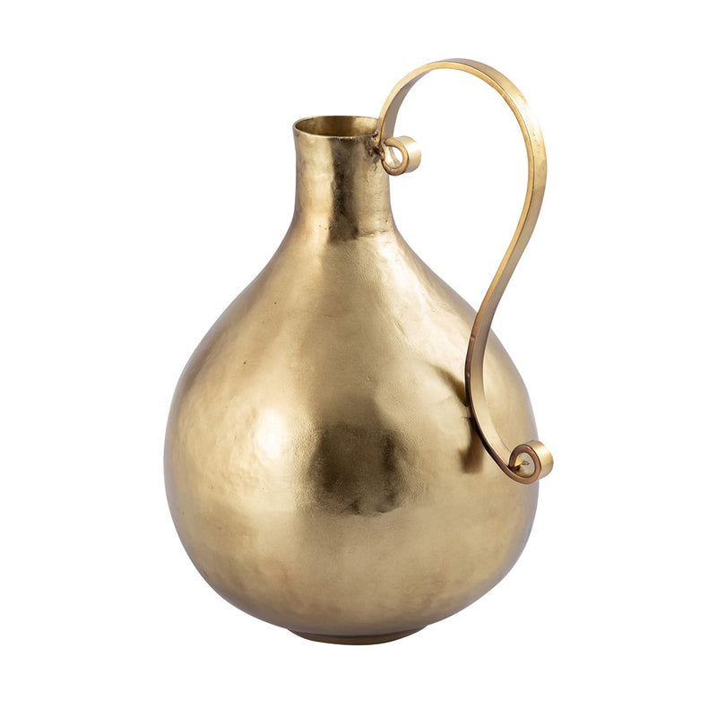Atlas Lighting Shaffer Medium Vase, Brass
