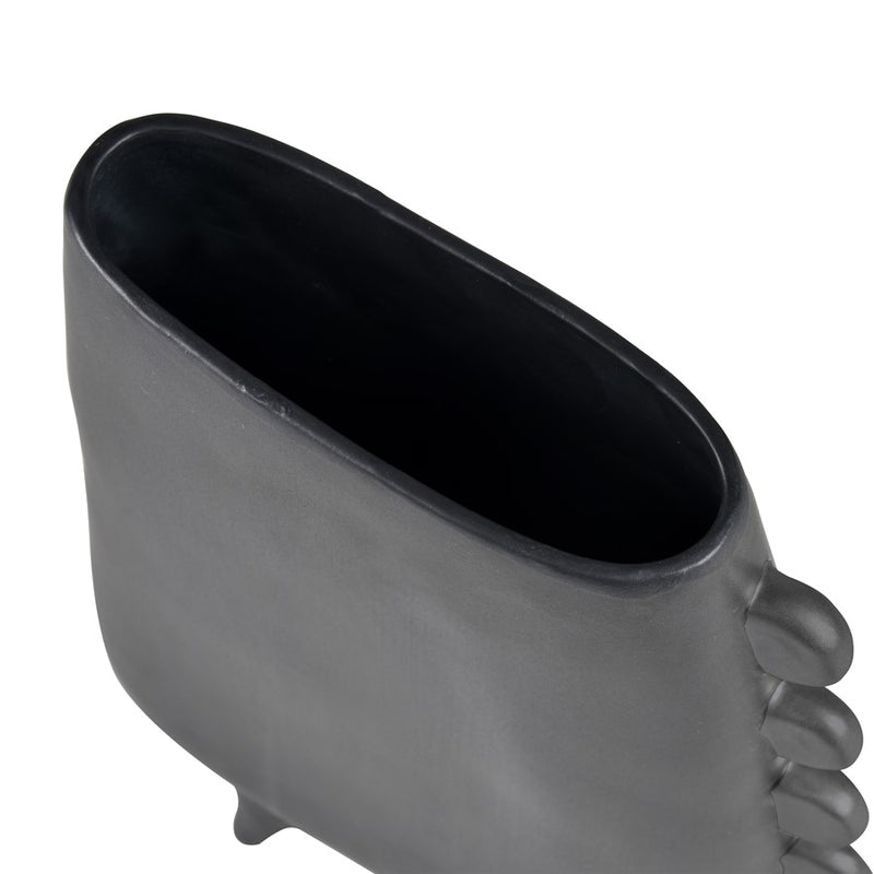 Atlas Lighting Sharpe Vase, Black