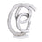 Atlas Lighting Sherman Object, Silver