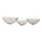 Atlas Lighting Shore Weave Basket, Set of 3, Nickel