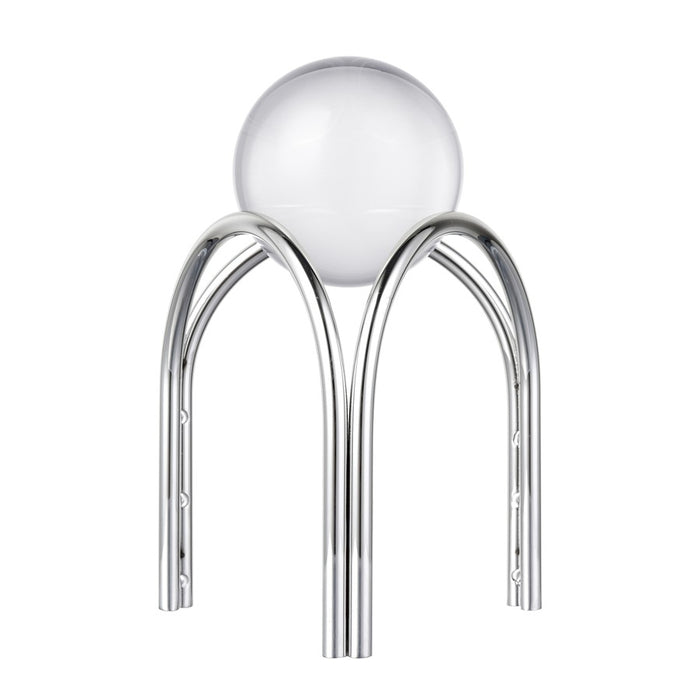 Atlas Lighting Sibyl Orb Stand Set of 2, Silver