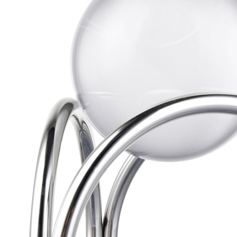 Atlas Lighting Sibyl Orb Stand Set of 2, Silver