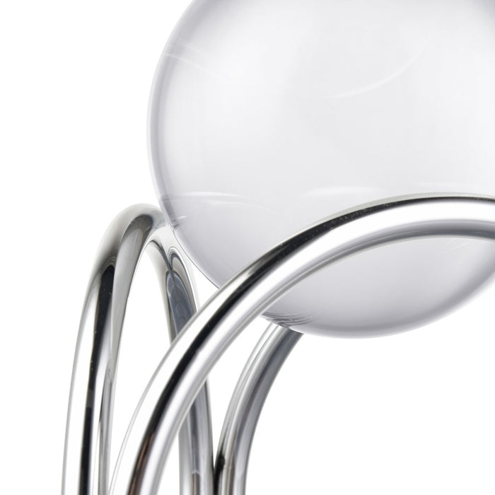 Atlas Lighting Sibyl Orb Stand Set of 2, Silver
