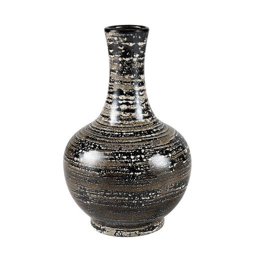 Atlas Lighting Simone Large Vase, Black