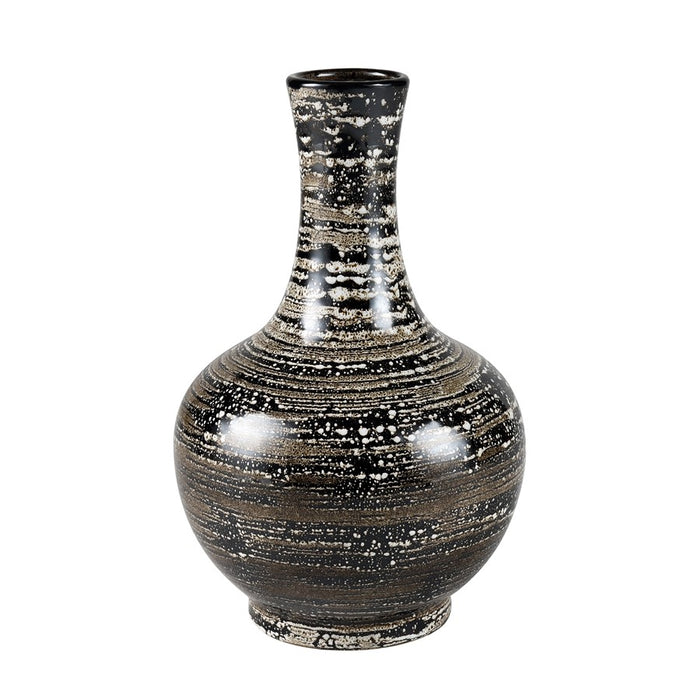 Atlas Lighting Simone Large Vase, Black