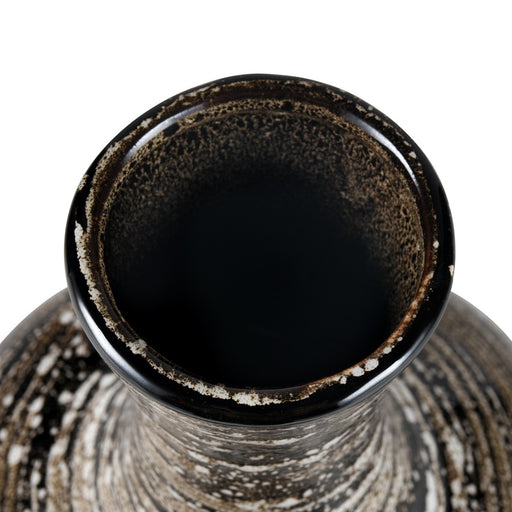 Atlas Lighting Simone Large Vase, Black