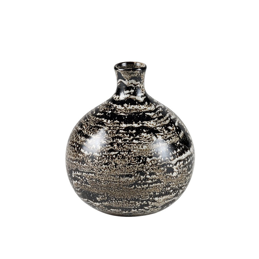 Atlas Lighting Simone Small Vase, Black