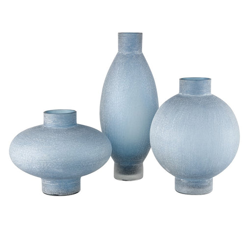 Atlas Lighting Skye Large Vase, Blue
