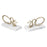Atlas Lighting Snake Bookend Set of 2, Polished Brass