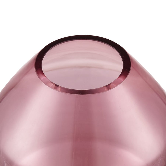 Atlas Lighting Sofia Large Vase, Maroon