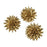 Atlas Lighting Spangle Orb, Set of 3, Gold Leaf