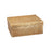 Atlas Lighting Square Linen Small Texture Box, Brass