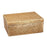 Atlas Lighting Square Linen Large Texture Box, Brass