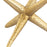 Atlas Lighting Star Jacks Decorative Object, Set of 3, Brass