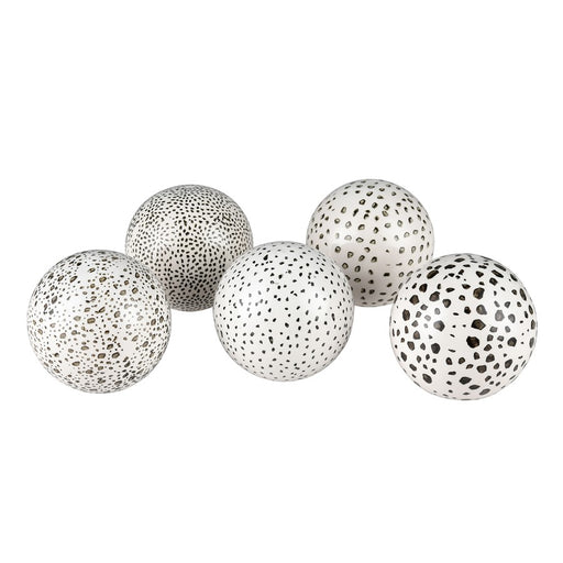 Atlas Lighting Stassi Orbs, Set of 5, White