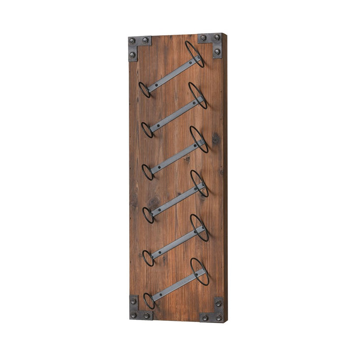 Atlas Lighting Stilton Wine Rack, Brown
