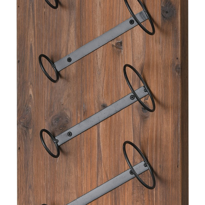 Atlas Lighting Stilton Wine Rack, Brown