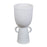 Atlas Lighting Talus Large Vase, Matte White