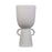 Atlas Lighting Talus Large Vase, Matte White