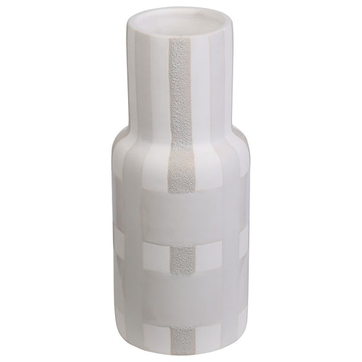 Atlas Lighting Tammy Small Vase, Beige