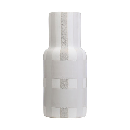 Atlas Lighting Tammy Small Vase, Beige