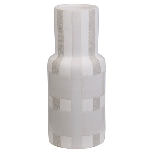 Atlas Lighting Tammy Large Vase, Beige