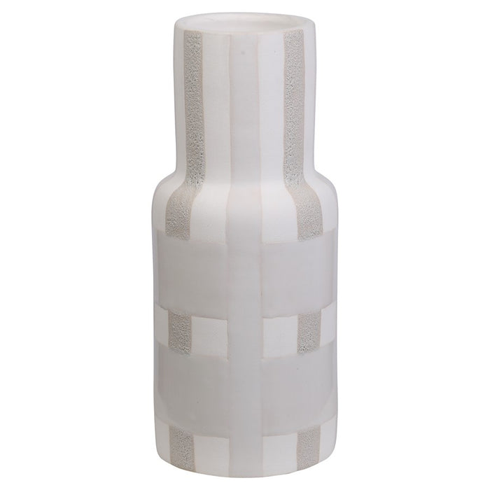 Atlas Lighting Tammy Large Vase, Beige
