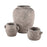 Atlas Lighting Tanis Vase, Extra Small, Aged Gray