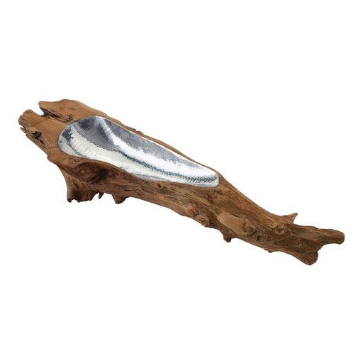 Atlas Lighting Teak Root Bowl, Large, Natural