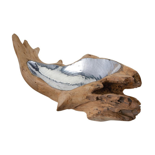 Atlas Lighting Teak Root Bowl, Medium, Natural