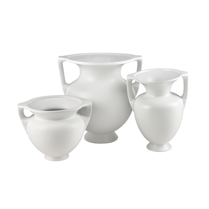 Atlas Lighting Tellis Medium Vase, White