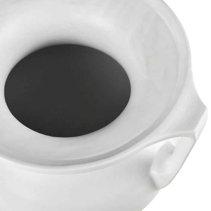 Atlas Lighting Tellis Large Vase, White