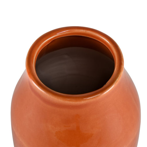 Atlas Lighting Terra Large Vase, Coral