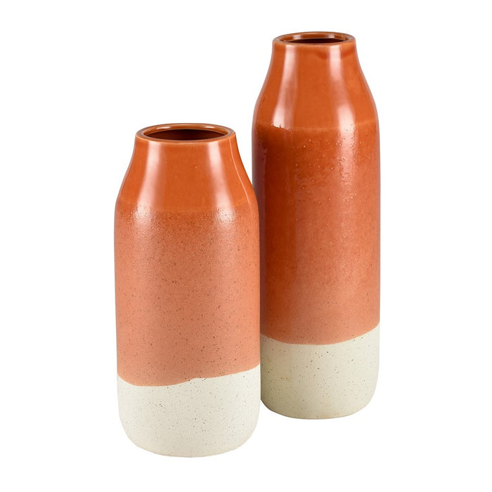 Atlas Lighting Terra Large Vase, Coral