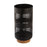 Atlas Lighting Terrell Large Hurricane, Matte Black